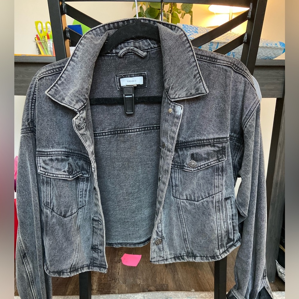Cropped Jean jacket